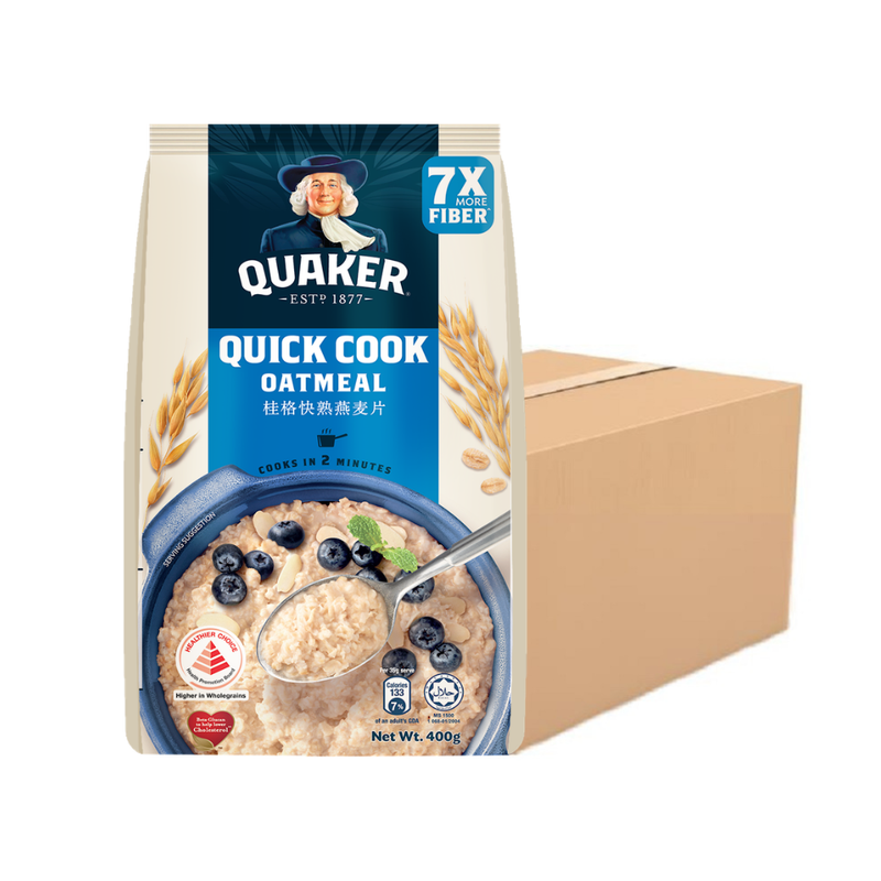 QUAKER QUICK COOK 400G x 24