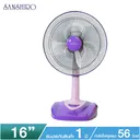 Thumbnail 2 of พัดลมตั้งโต๊ะ 16 นิ้ว รุ่น FT-010 สีม่วง