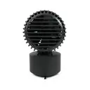 Thumbnail 4 of รีธึม พัดลมตั้งโต๊ะ USB ขนาดเล็ก ใบพัดคู่หมุนได้ สีเทาเข้ม