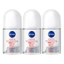 Thumbnail 1 of นีเวีย เอ็กซ์ตร้า ไบรท์เทนนิ่ง แม็กซ์ โพรเทค โรลออน 25 มล. x 3