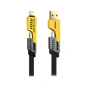 Thumbnail 1 of อาซากิ สายชาร์จ PD 4-in-1 1.2 เมตร รุ่น A-2372 สีเหลือง