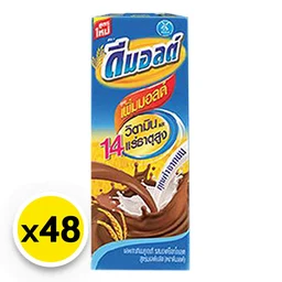 Thumbnail 2 of ดัชมิลล์ ดีมอลต์ นมมอลต์สกัด รสช็อกโกแลต 180 มล. x 48