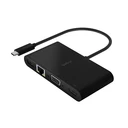 Thumbnail 1 of Belkin ฮับมัลติพอร์ต USB-C Hub Multimedia  Adapter 100W ใช้นำเสนองานรองรับWindowsOS MacOS AVC004