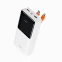 Thumbnail 2 of QPLUS Power Bank 20,000 mAh Built-In Cable W2015C White