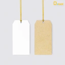 Thumbnail 2 of Depack T002-K(Rope)(สีคราฟท์เชือก) ป้ายห้อยสินค้าสี่เหลี่ยมผืนผ้า ไม่พิมพ์ลาย (1 แพ็ค/ 50 ใบ)