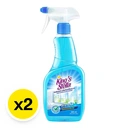 Thumbnail 2 of คิงส์ สเตลล่า น้ำยาเช็ดกระจก 600 มล. x 2