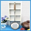 Thumbnail 2 of Twin Fish กระบวยมีรูด้ามสเตนเลส+ด้ามจับไม้ กระบวยมีรู กระบวยสเตนเลสอย่างดี ผลิตจากสเตนเลสเกรด 304 ปลอดสนิม รหัส SL-782