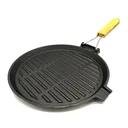Thumbnail 1 of COLOR KIT Cast Iron Round Pan for Toast-Grill 27 cm