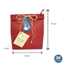 Thumbnail 4 of ถุงของขวัญกระดาษคราฟท์หนาอย่างดี ถุงขนม (Craft Paper Gift Bags) เขียว (Green),18x31x7 cm แพค 10 ใบ