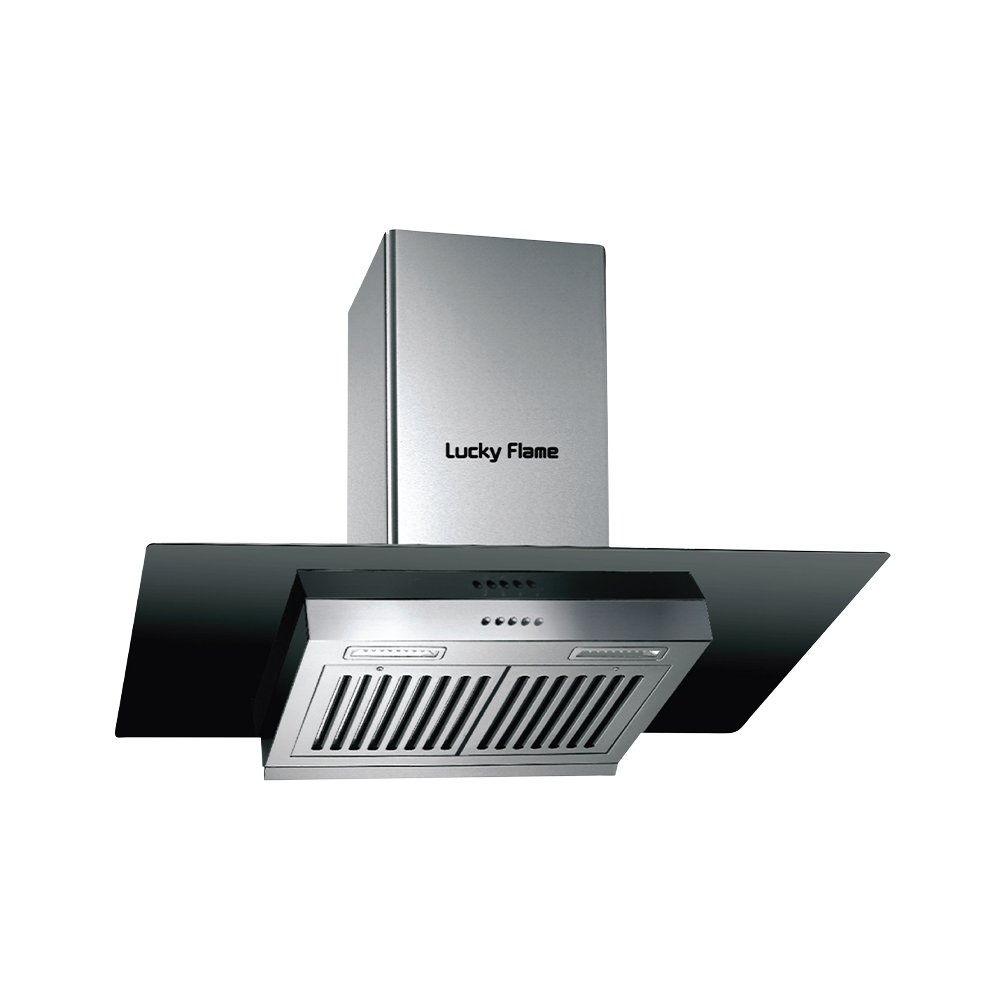 ลัคกี้เฟลม เครื่องดูดควันแบบติดผนัง รุ่น RG-901S อัตตราการดูดลม1,600 ลบ.ม/ชม.,ขนาด 90 Cm.