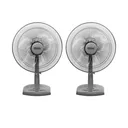 Thumbnail 1 of OGAWA พัดลมตั้งพื้น 16 นิ้ว (สีเทา) OA-2693/GY แพ็คคู่
