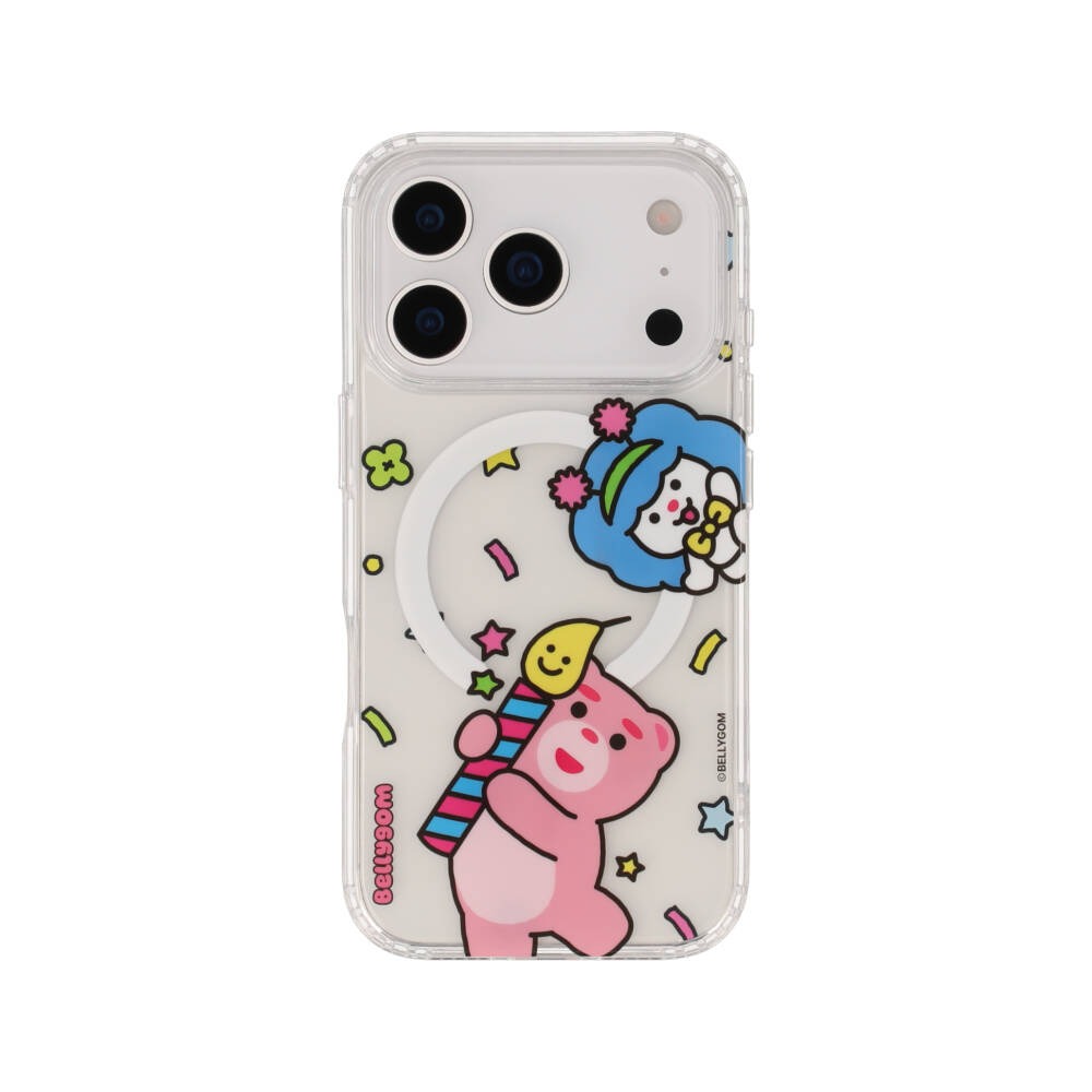 BLUE BOX x Bellygom Case iPhone 17 Pro bellygom happy big day