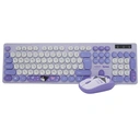 Thumbnail 3 of แอนิเทค เมาส์และคีย์บอร์ดไร้สาย X ซานริโอ้ รุ่น KU-PA813-PU สีม่วง