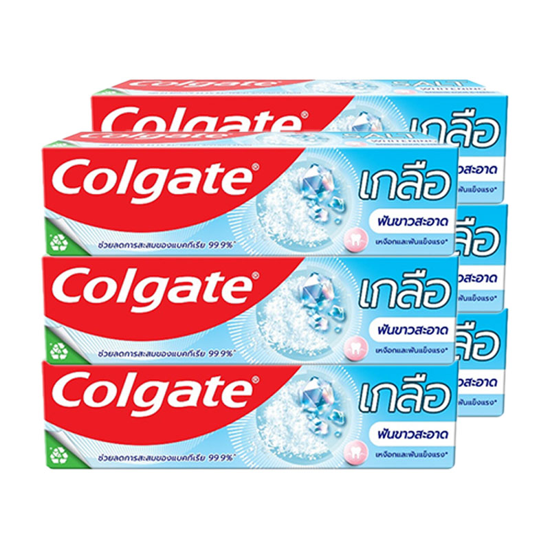 COLGATE Toothpaste Salt Whitening 100 g x 6
