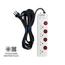 Thumbnail 1 of DATA Plug 4 Way 4 Switch 3M. HM4496M3W