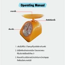 Thumbnail 3 of ตาชั่ง 5 กิโลกรัม รุ่น KS-023 - สีส้ม