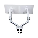 Thumbnail 4 of ERGONOZ Dual Monitor Arm Twin Astro White