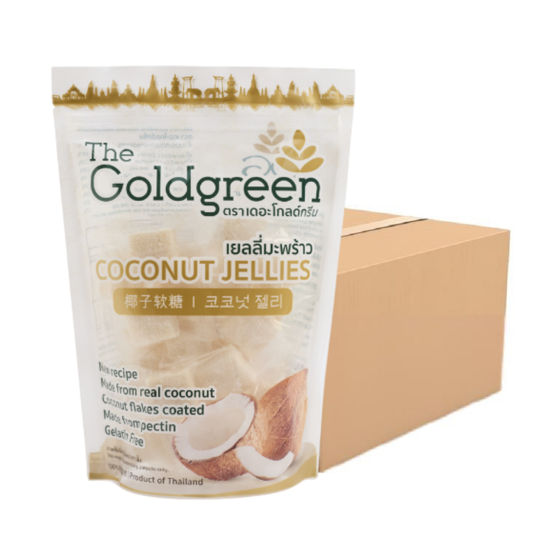 [แพคโปร10] The Goldgreen - เยลลี่มะพร้าว COCONUT JELLIES 200 กรัม