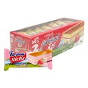 Thumbnail 1 of เฟอร์เชย์ ริช เลเยอร์เค้กแยม กลิ่นสตรอเบอร์รี่สอดไส้ครีม 15 ก. x 24