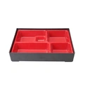 Thumbnail 1 of Twin Fish กล่องกล่องอาหารญี่ปุ่นพร้อมฝา กล่องเบนโตะ ถาดใส่อาหารญี่ปุน ถาดหลุมใส่อาหารญี่ปุ่น BT-3