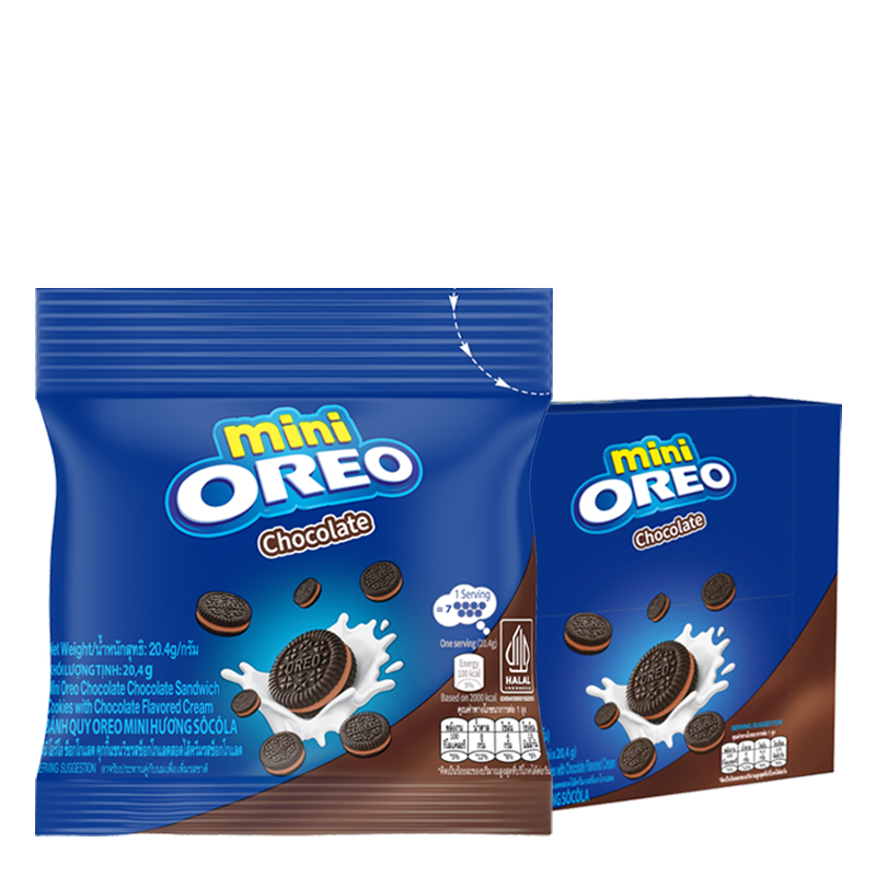 OREO Mini Cookies Choco 20.4 g x10
