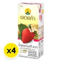 Thumbnail 2 of DOI KHAM 98% Strawberry Juice 200 ml x 4