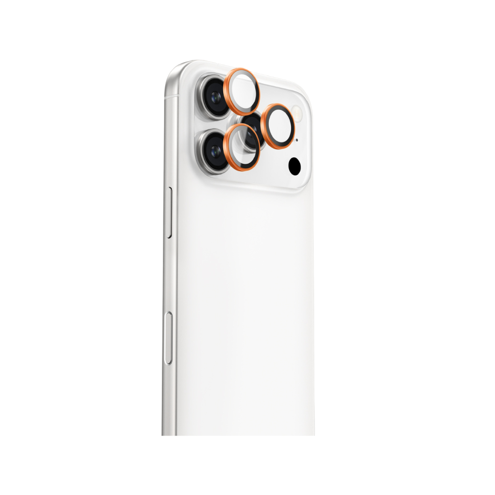 AMAZINGTHING Camera Lens Film iPhone 17 Pro/17 Pro Max Titan Orange