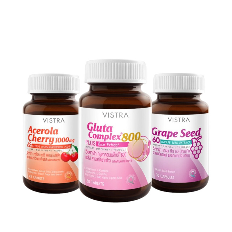 VISTRA Dietary Supplement Set Bright Skin x 3