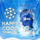 Thumbnail 3 of ฮาบี้ ผลิตภัณฑ์ปรับผ้านุ่ม สูตรเข้มข้นพิเศษ  สีฟ้า 540 ml.