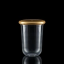 Thumbnail 2 of Panda Outlet แก้วเซฟตี้ล๊อค 18 oz. PP + ฝาปิด สีใส (แพ็ค 25 ชิ้น)