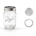 Thumbnail 1 of บอล ขวดโหลแก้วปากแคบ 16 ออนซ์ รุ่น 61000