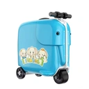 Thumbnail 3 of แอร์วีล กระเป๋าเดินทางนั่งขับได้ รุ่น SQ3S สีฟ้า