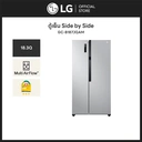 Thumbnail 2 of แอลจี ตู้เย็น SxS รุ่น GC-B187JQAM.AHSPLMT