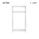 Thumbnail 5 of MZG ชั้นแขวนเสื้อปรับระดับพร้อมชั้นวาง ขนาด 90x45x180 ซม. สีโครเมี่ยม