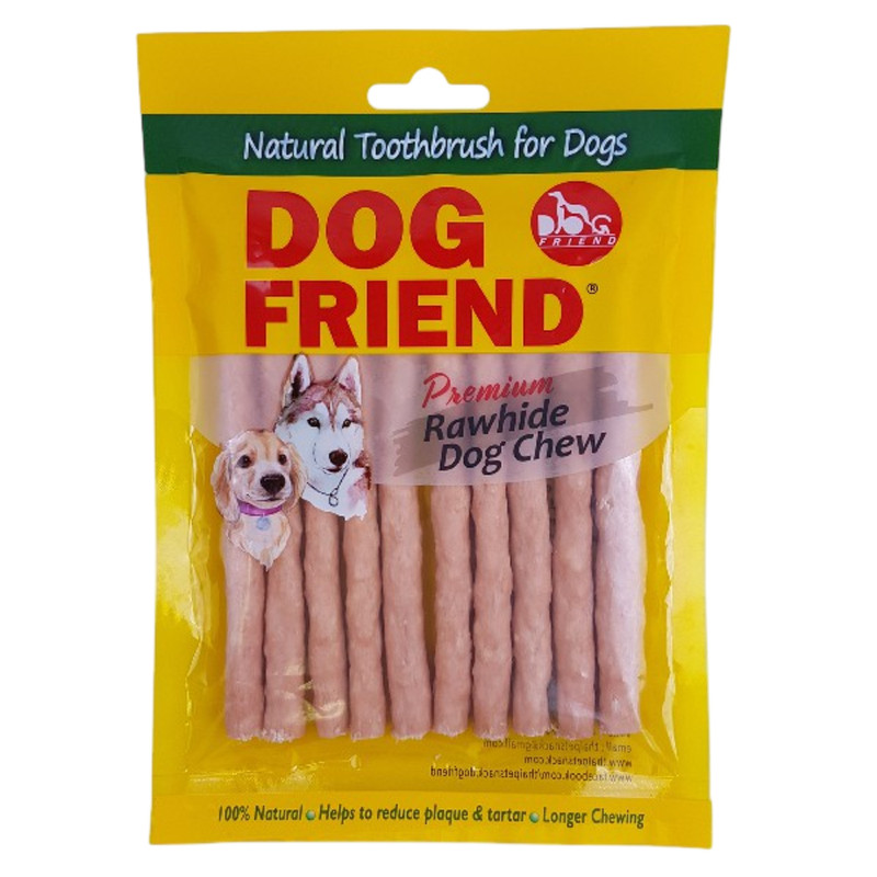 Dog Friend ขนมสุนัขครั้นชี่สติ๊กรสเนิ้อ 60g(6 ซอง)