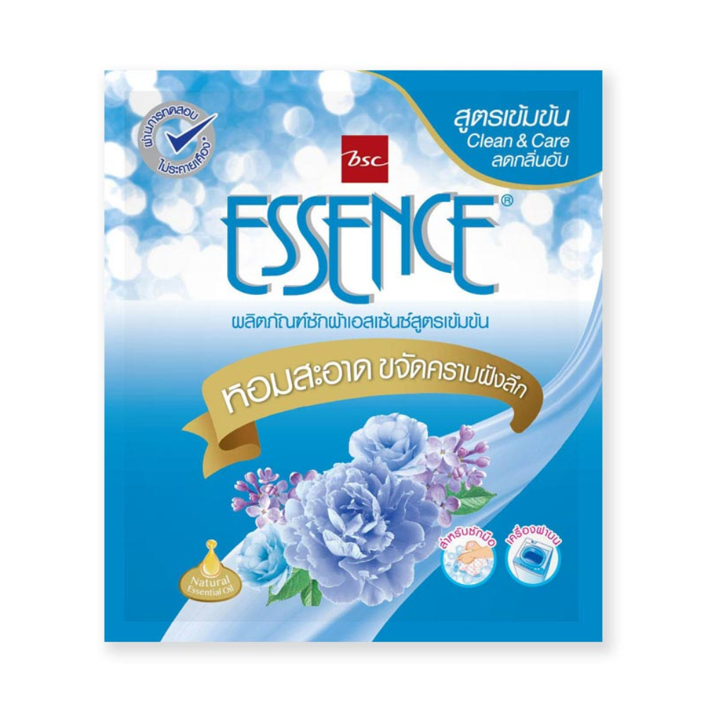 Essence concentrated laundry detergent clean  blue sachet 35 ml. x 288