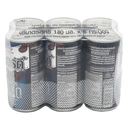 Thumbnail 3 of เบอร์ดี้ แบล็ค ซีโร่ 180 มล. x 6