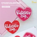Thumbnail 1 of Depack ST020(VALENTINE) สติ๊กเกอร์วาเลนไทน์ (1 แพ็ค/ 56 ดวง)/สติ๊กเกอร์ตกแต่ง คำพูด ข้อความ ติดกล่อง ติดซองขนม ติดกระปุก