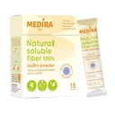 Thumbnail 1 of Medira Inulin Powder อินูลินชนิดผงจากรากชิโครี พรีไบโอติกธรรมชาติ 100% 1 กล่อง (8 g x 15 ซอง)