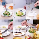 Thumbnail 4 of SUPER LOCK Food Storage Glass Box Model 6086-S08 2600 ml x 4