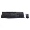 Thumbnail 1 of LOGITECH  Keyboard + Mouse (2in1) WIRELESS (MK235) Black - A0085841