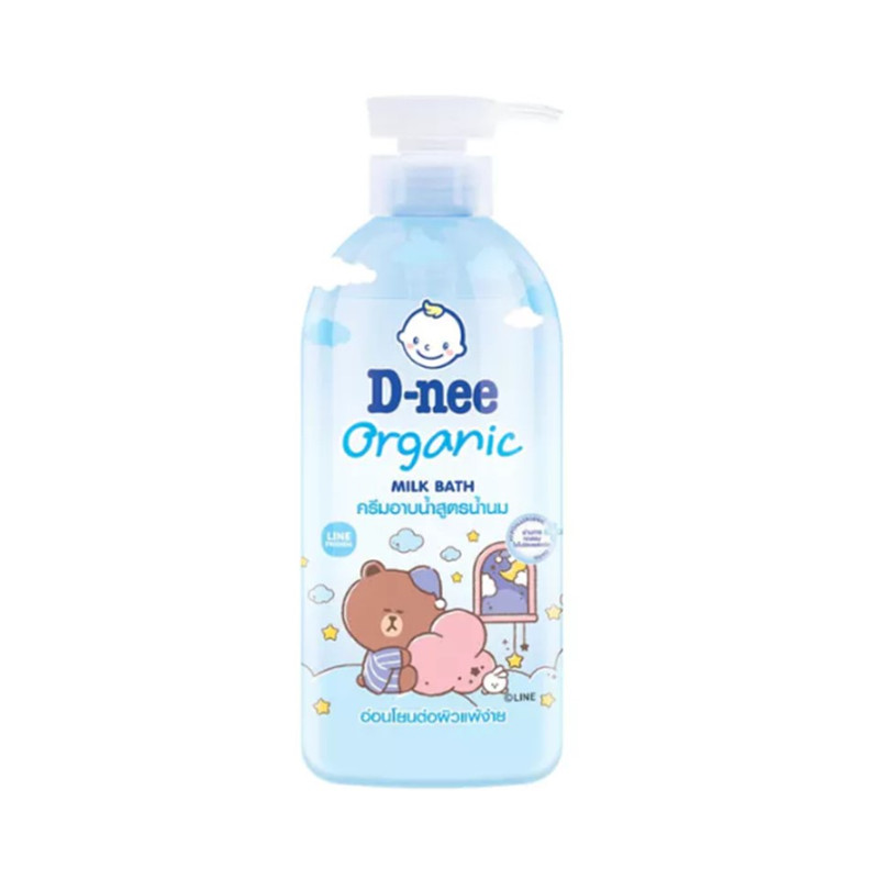 D-nee Organic Milk Bath 450 ML. Happy Baby