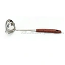 Thumbnail 3 of สมอ กระบวยปากเท-ใหญ่ ด้ามลายหิน ขนาด 6.5 x 8.5 ซม.