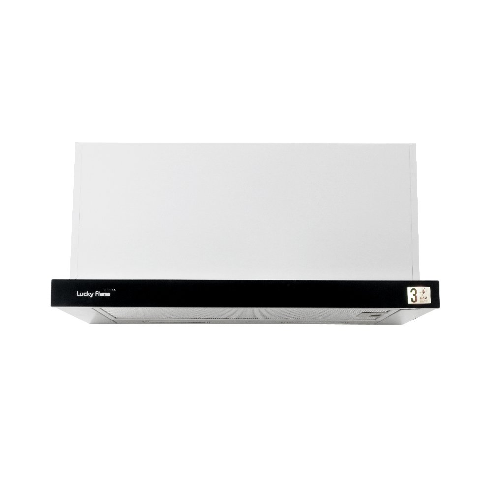 ลัคกี้เฟลม เครื่องดูดควันเเบบสไลด์ รุ่น TR-60G2 อัตราการดูดออก 1,000 ลบ.ม/ชม ขนาด 60 Cm.