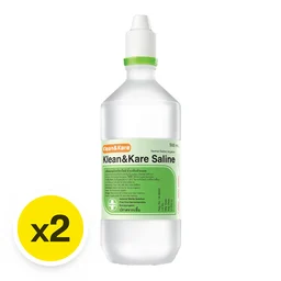 Thumbnail 2 of KLEAN&KARE Normal Saline 500 ml x 2