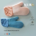 Thumbnail 2 of KURO ถุงมือซิลิโคนกันความร้อน สีส้ม