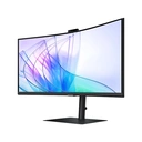 Thumbnail 2 of SAMSUNG ViewFinity Monitor LS34C650VAEXXT VA 2K Curved USB-C Webcam