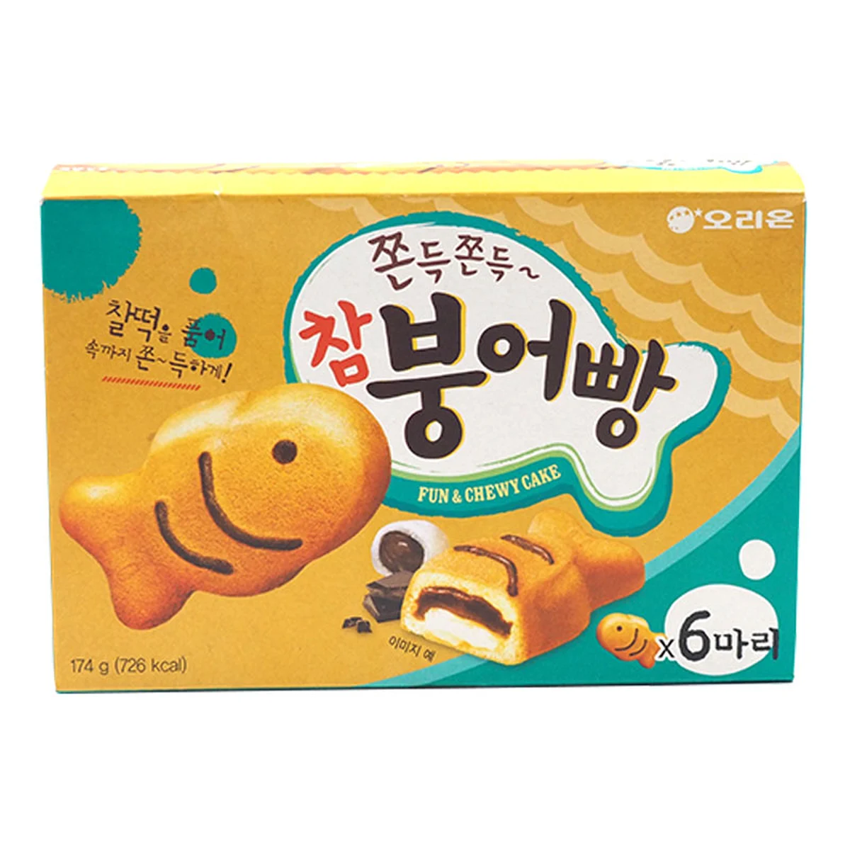 โอริออน ชัมบุง ขนมสอดไส้ 6 ชิ้น 174 ก.
