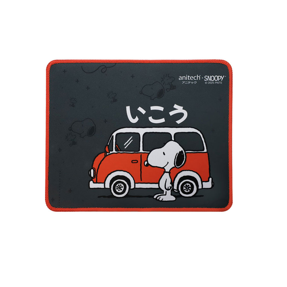 Anitech X Snoopy3 แผ่นรองเมาส์ SNP-MP008-BLACK