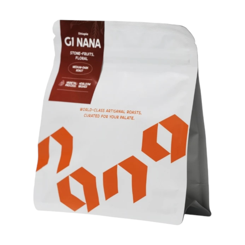 Ethiopia G1 NANA เมล็ดกาแฟ คั่วกลางค่อนเข้ม (100g) - Nana Coffee Roasters
